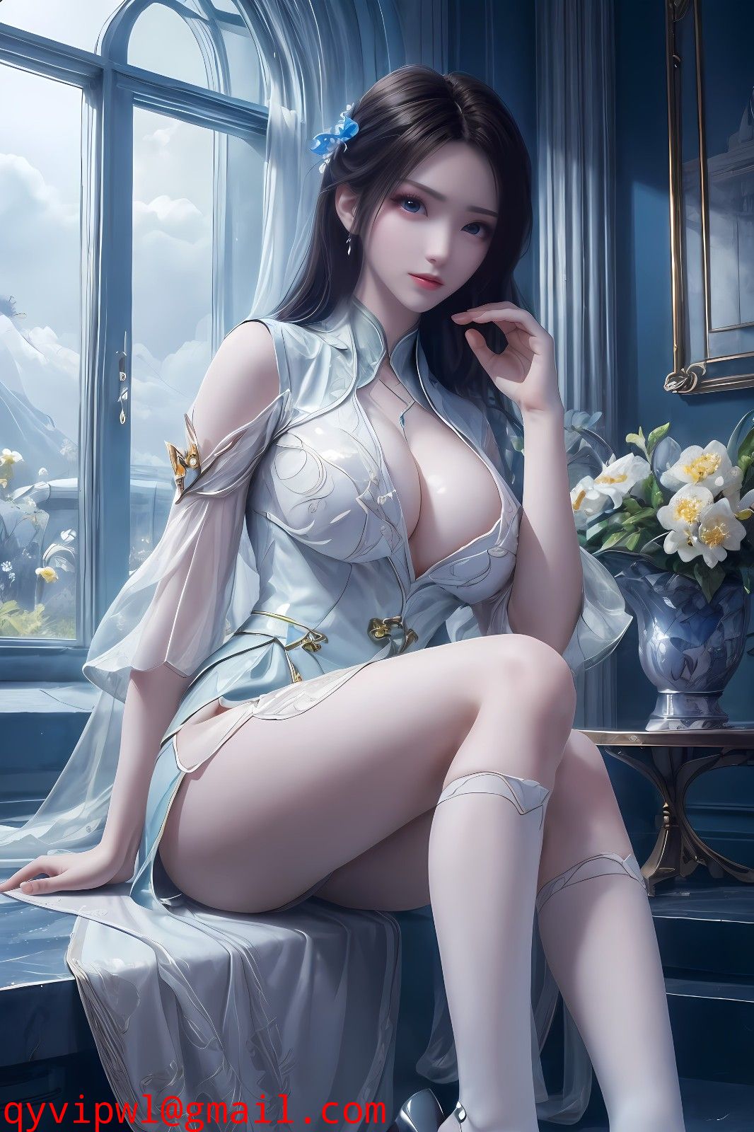 斗破苍穹-纳兰嫣然国产动漫去衣同人图C4【8P】