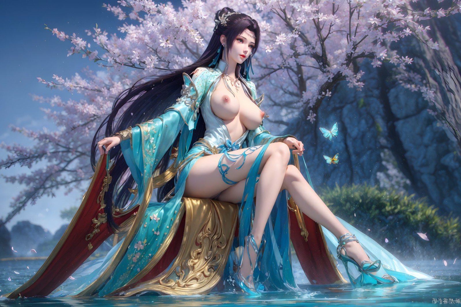 斗破苍穹-云韵F6【8P】国产动漫去衣同人图