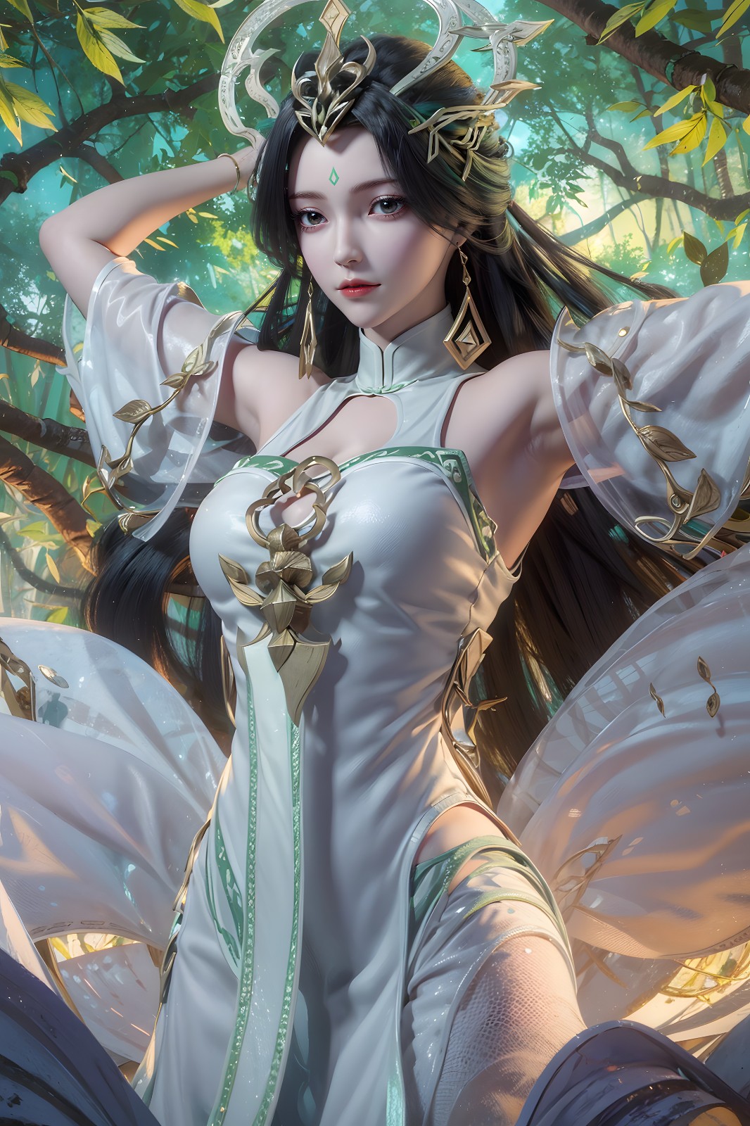 完美世界-柳神B11【8P】国产动漫去衣同人图